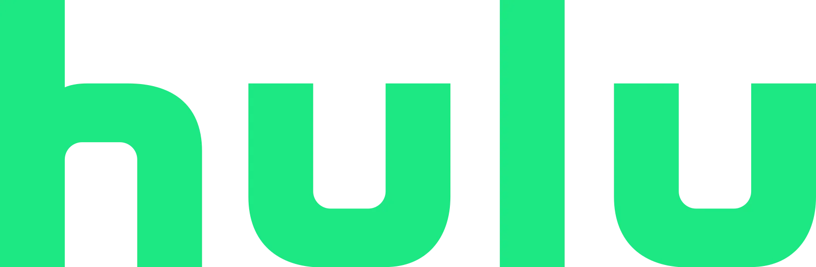 Hulu logo, a catalog available on demand with Premium IPTV